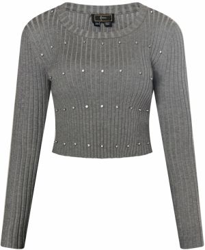 faina Sveter  tmavosivá / strieborná
