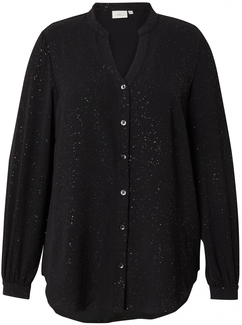 ONLY Carmakoma Blúzka 'CARJOSEE METTA'  čierna / biela