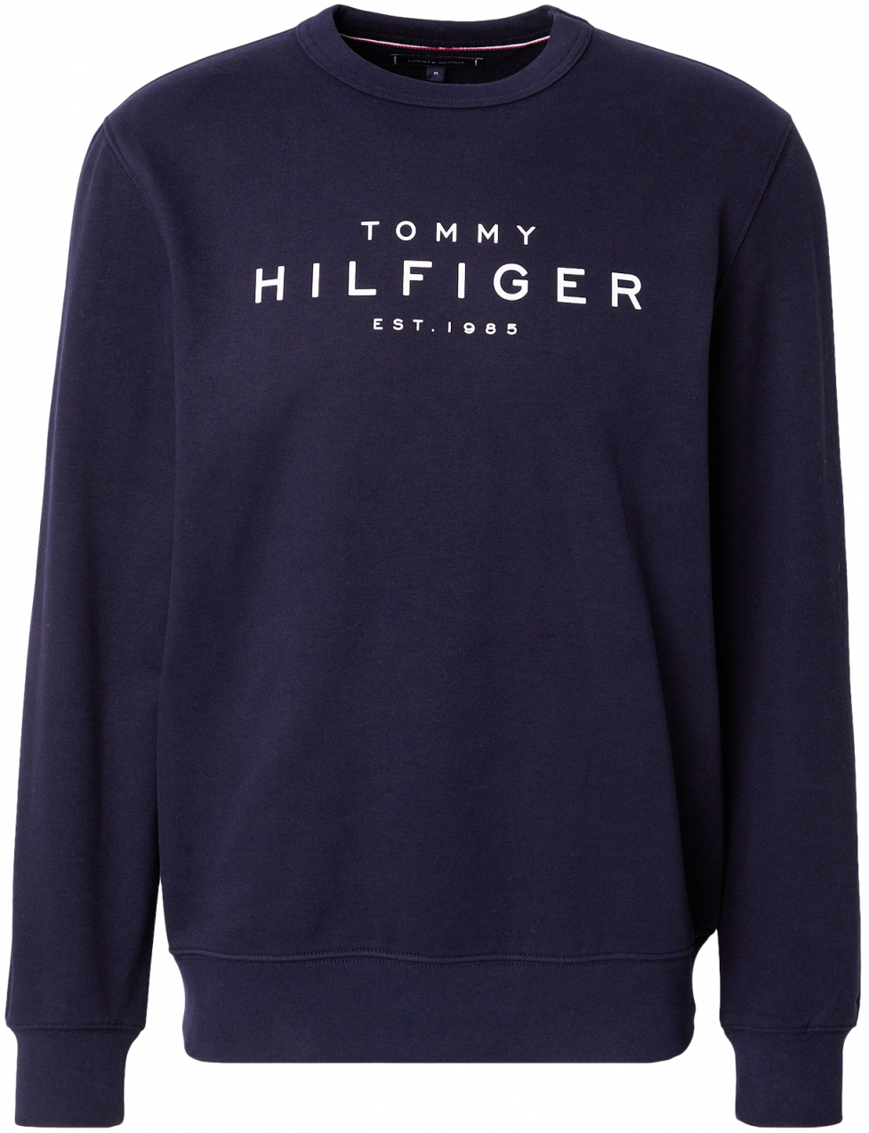 TOMMY HILFIGER Mikina  čierna / biela