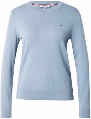 TOMMY HILFIGER Sveter  modrosivá