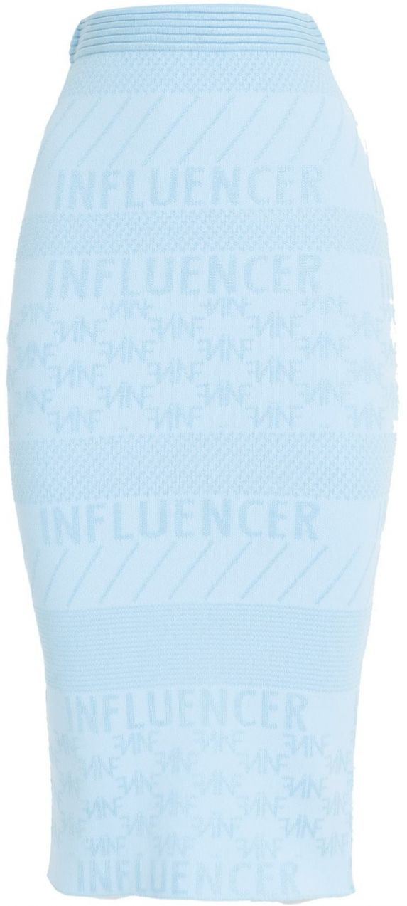 Influencer Sukňa  modrá