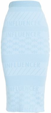 Influencer Sukňa  modrá