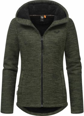Ragwear Kardigán 'Lyshka'  olivová / čierna