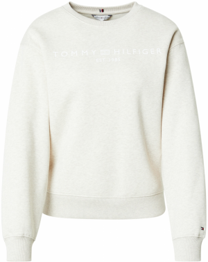 TOMMY HILFIGER Mikina  béžová / biela