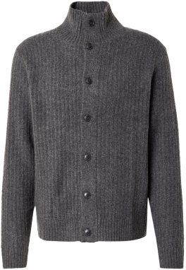 Jack & Jones Premium Kardigán  tmavosivá