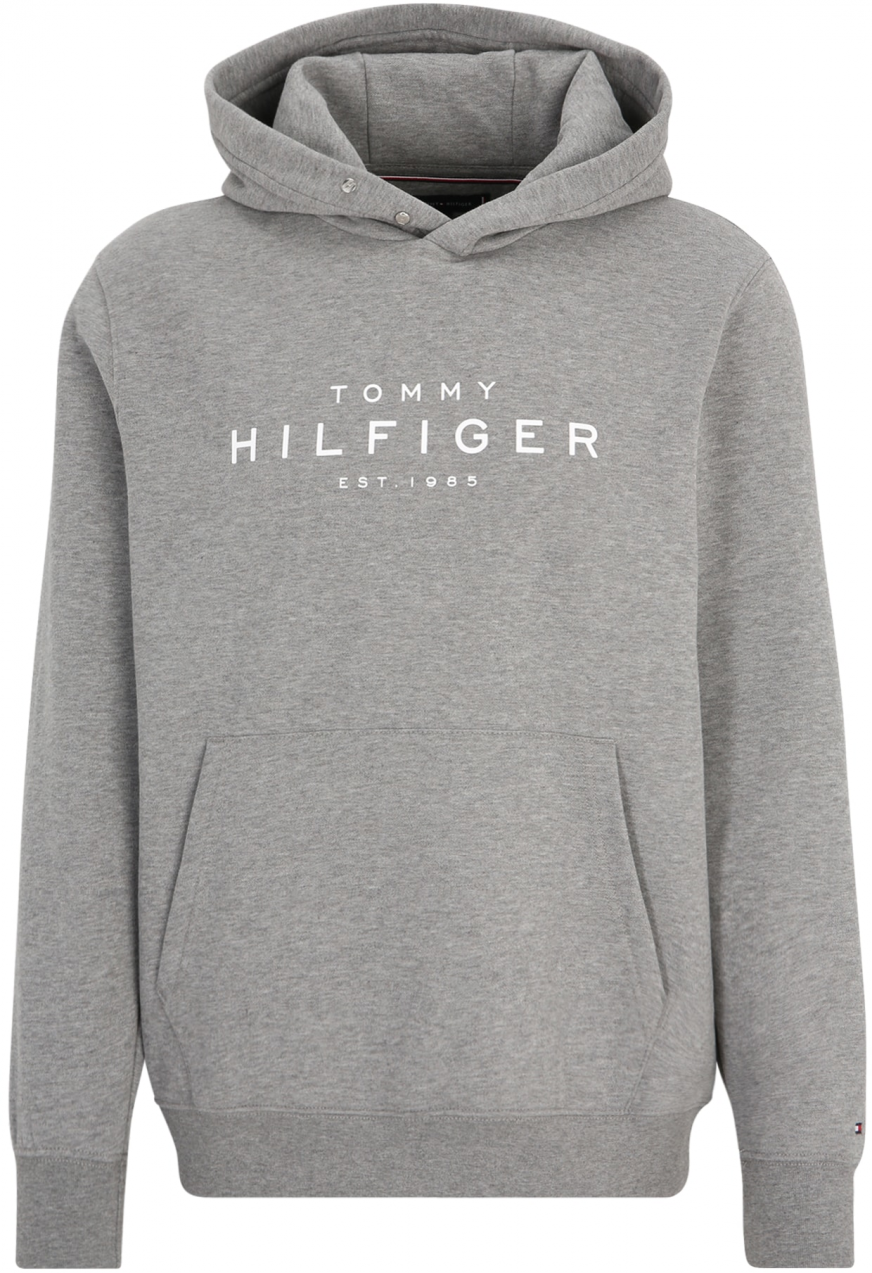 TOMMY HILFIGER Mikina  sivá / biela