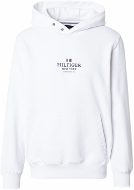 TOMMY HILFIGER Mikina  námornícka modrá / červená / biela