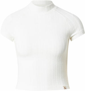 Calvin Klein Jeans Tričko  biela
