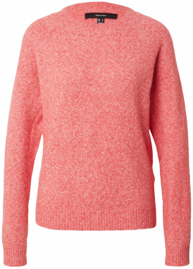 VERO MODA Sveter 'VMDoffy'  svetločervená