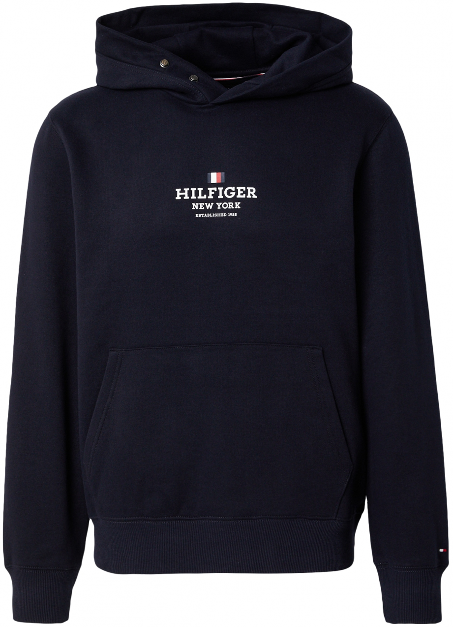 TOMMY HILFIGER Mikina  námornícka modrá / červená / biela