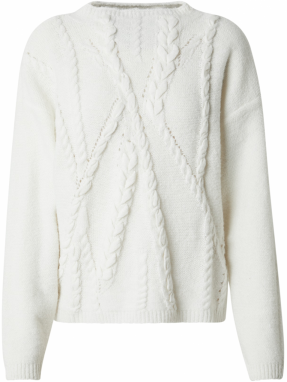 My Essential Wardrobe Sveter 'Sola'  biela