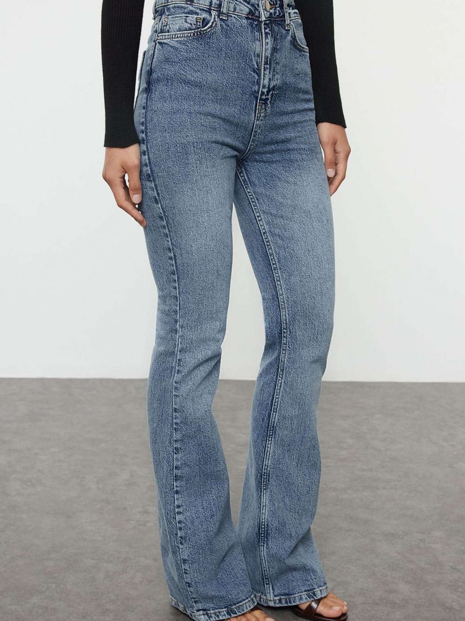Trendyol Džínsy  modrá denim