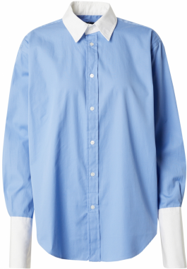 Polo Ralph Lauren Blúzka  modrá / biela