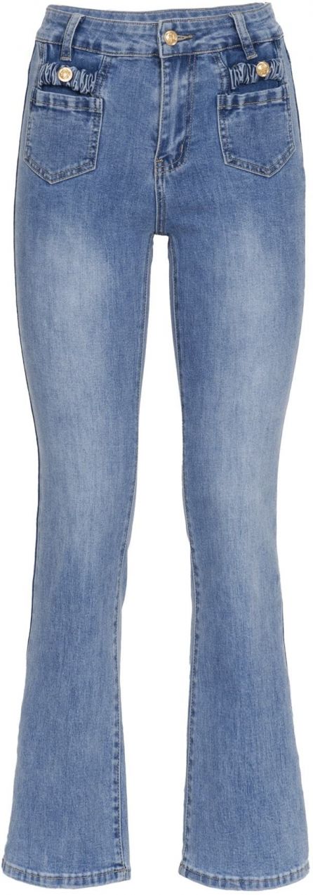 Influencer Džínsy  modrá denim