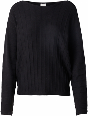 s.Oliver BLACK LABEL Sveter  čierna