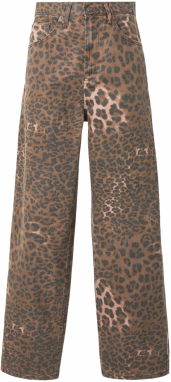 TOPSHOP Džínsy  karamelová / kapučíno / čierna