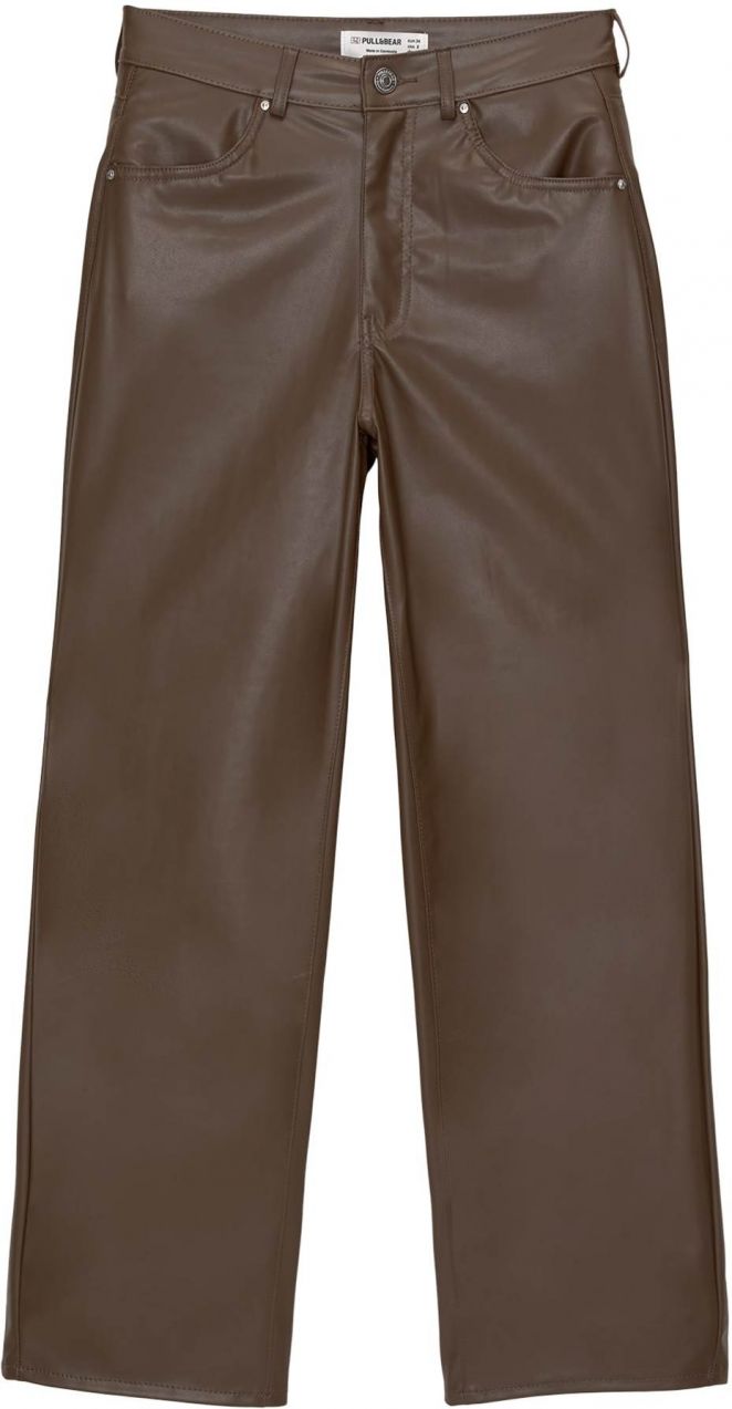 Pull&Bear Nohavice  čokoládová