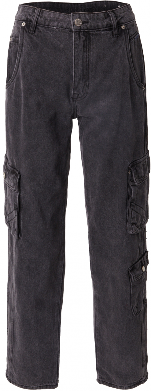 Summum Rifľové kapsáče  čierny denim