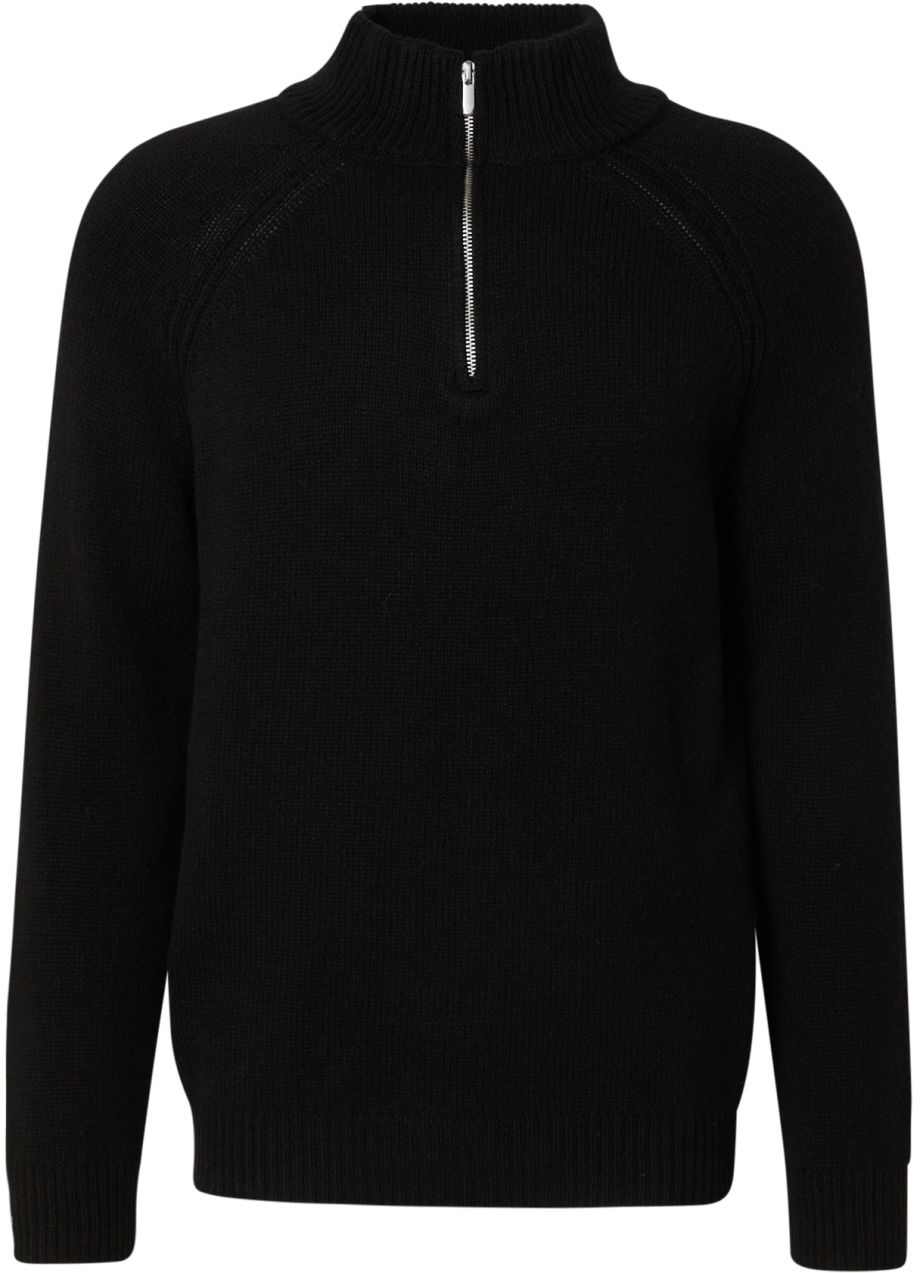 DAN FOX APPAREL Sveter 'Essential'  čierna