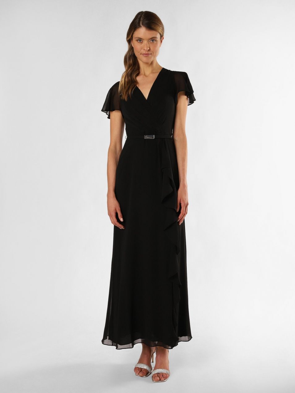 Lauren Ralph Lauren Večerné šaty 'FARRYSH'  čierna