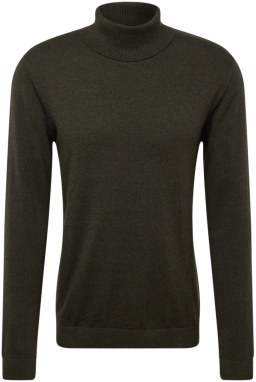 JACK & JONES Sveter 'JJEBasic'  jedľová