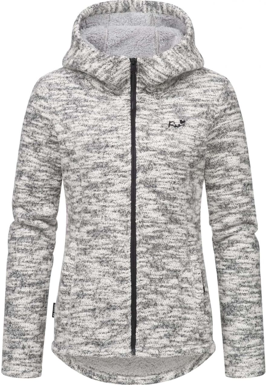 Ragwear Kardigán 'Lyshka'  hnedá / sivá