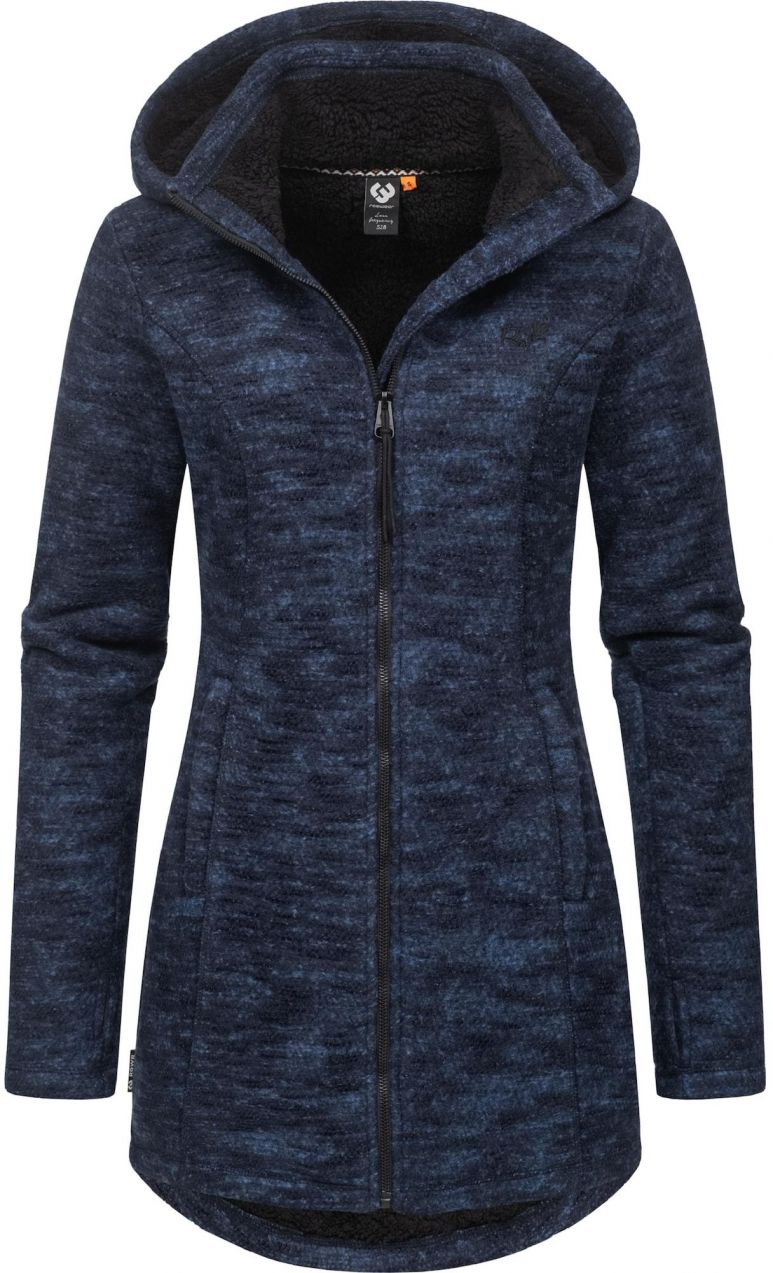Ragwear Kardigán 'Leysha'  námornícka modrá / čierna