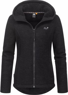 Ragwear Kardigán 'Lyshka'  čierna / biela