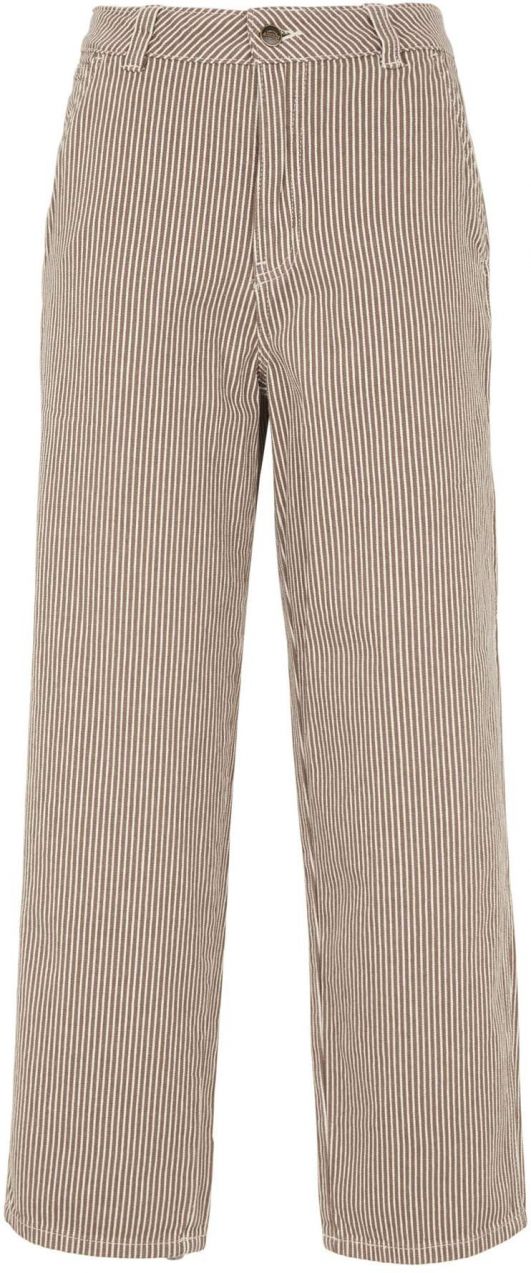 DICKIES Nohavice 'Hickory'  hnedá / šedobiela