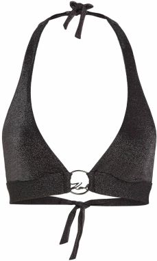 Karl Lagerfeld Bikinový top  čierna
