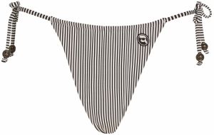 Karl Lagerfeld Bikinové nohavičky 'IKON'  čierna / biela