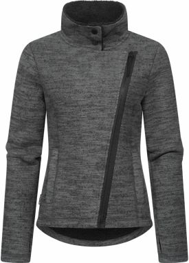 Ragwear Flisová bunda 'Saskie'  tmavosivá
