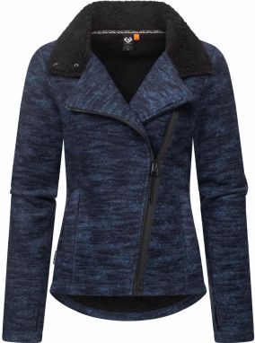 Ragwear Flisová bunda 'Saskie'  modrá melírovaná