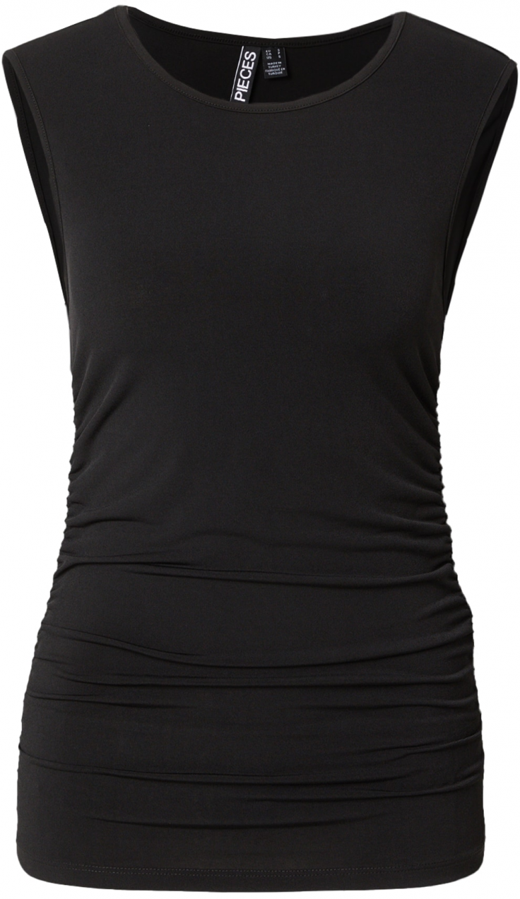 PIECES Top 'PCMadison'  čierna