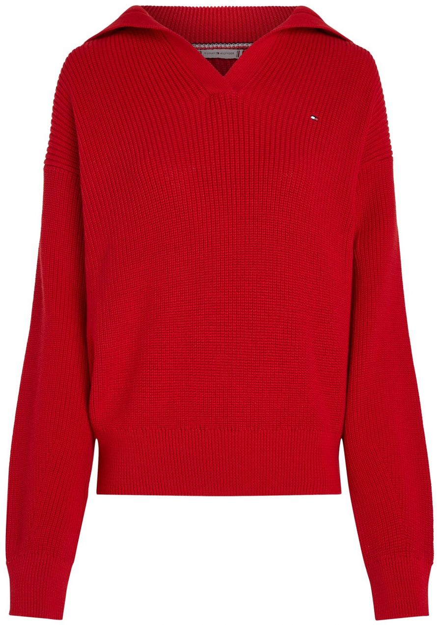 TOMMY HILFIGER Sveter  červená