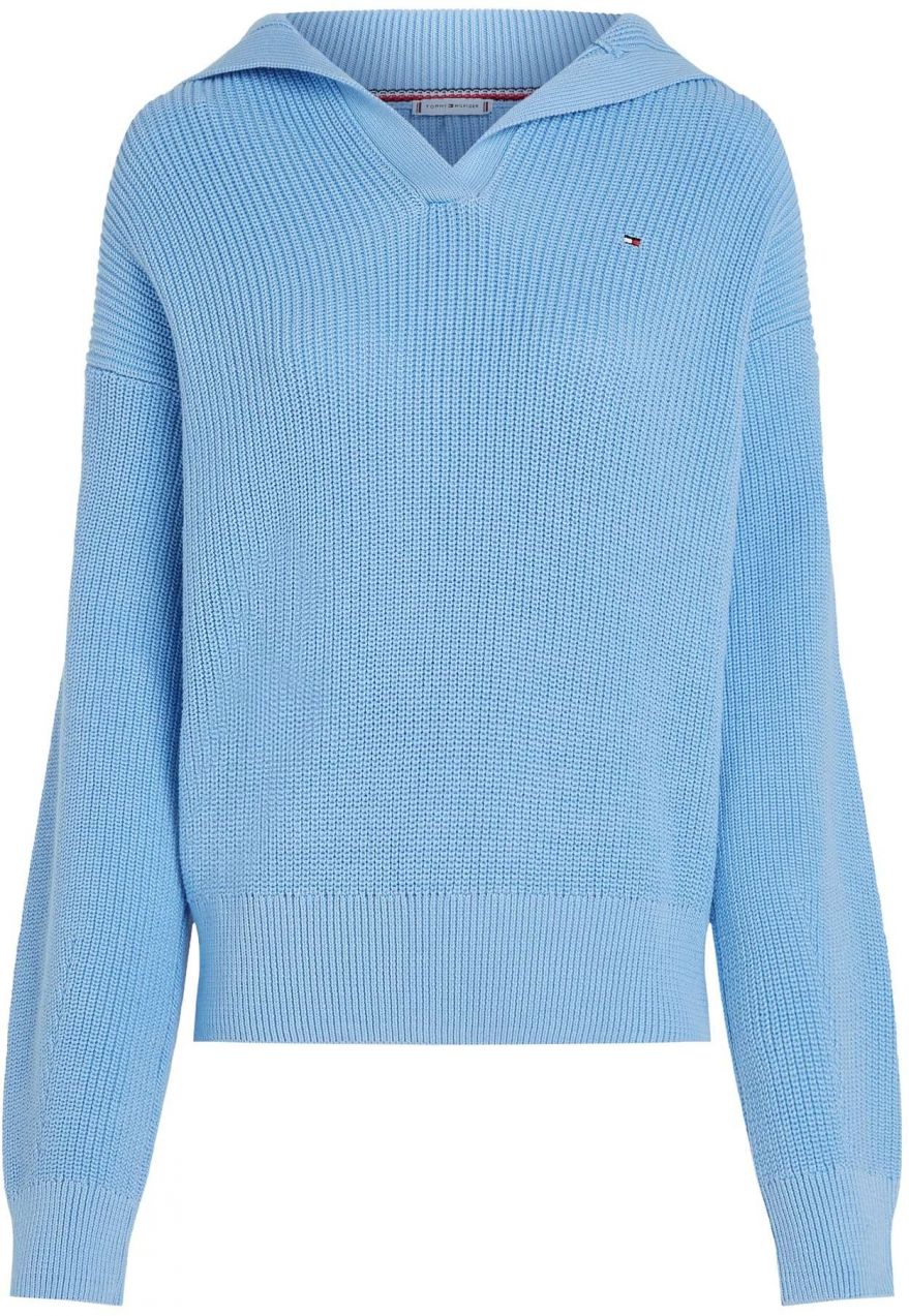 TOMMY HILFIGER Sveter  modrá