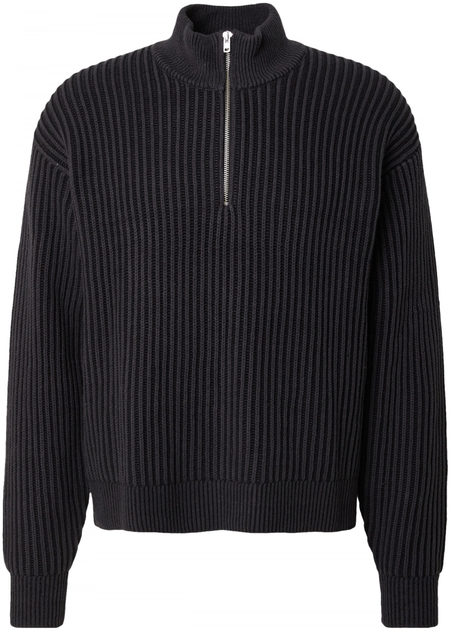 Abercrombie & Fitch Sveter  čierna