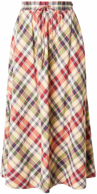 Polo Ralph Lauren Sukňa  tmavomodrá / žltá / zelená / červená