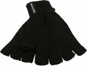 Urban Classics Rukavice bez prstov  čierna / biela