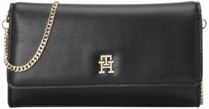 TOMMY HILFIGER Listová kabelka 'ETERNITY'  čierna