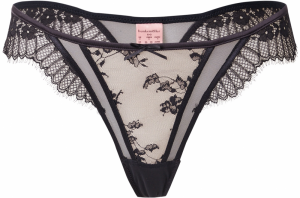 Hunkemöller Tangá 'Daphne'  čierna
