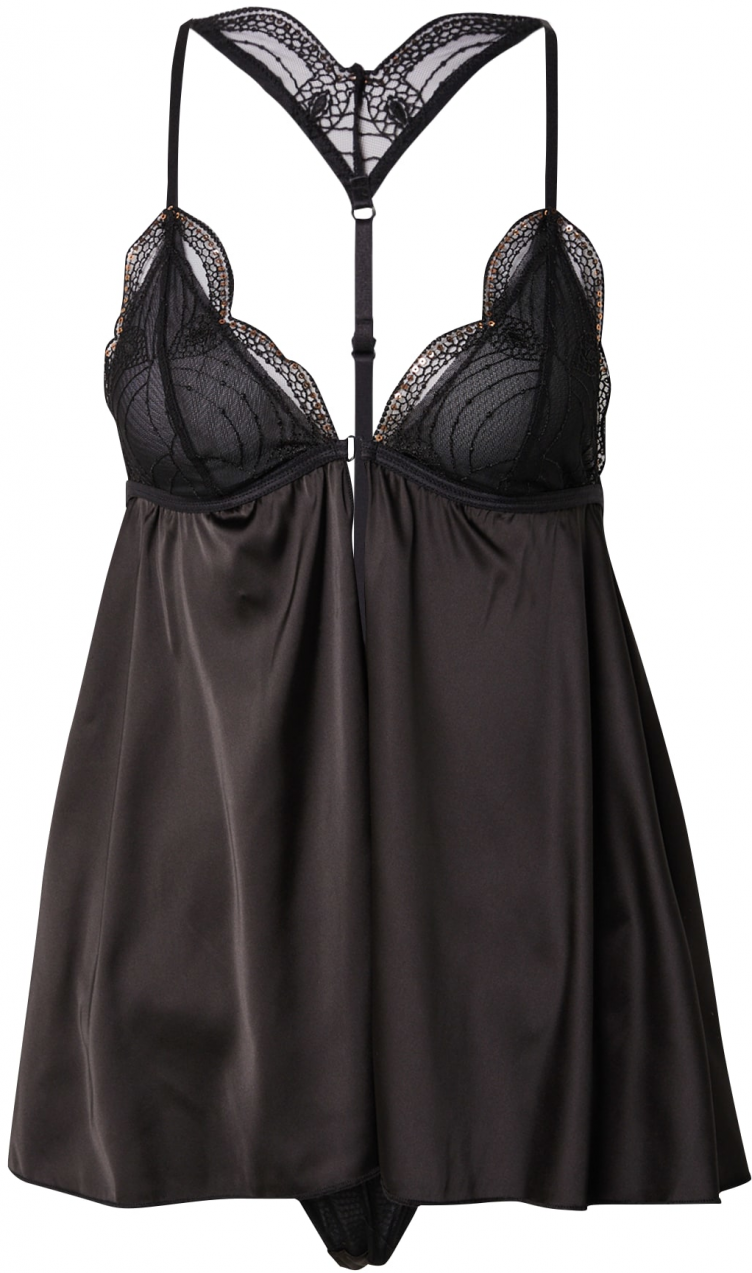 Hunkemöller Negližé 'Ruby'  čierna