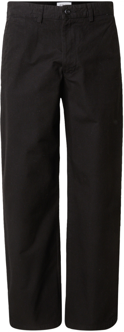 JACK & JONES Chino nohavice 'BILL'  čierna