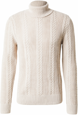 JACK & JONES Sveter 'CIPHER'  béžová