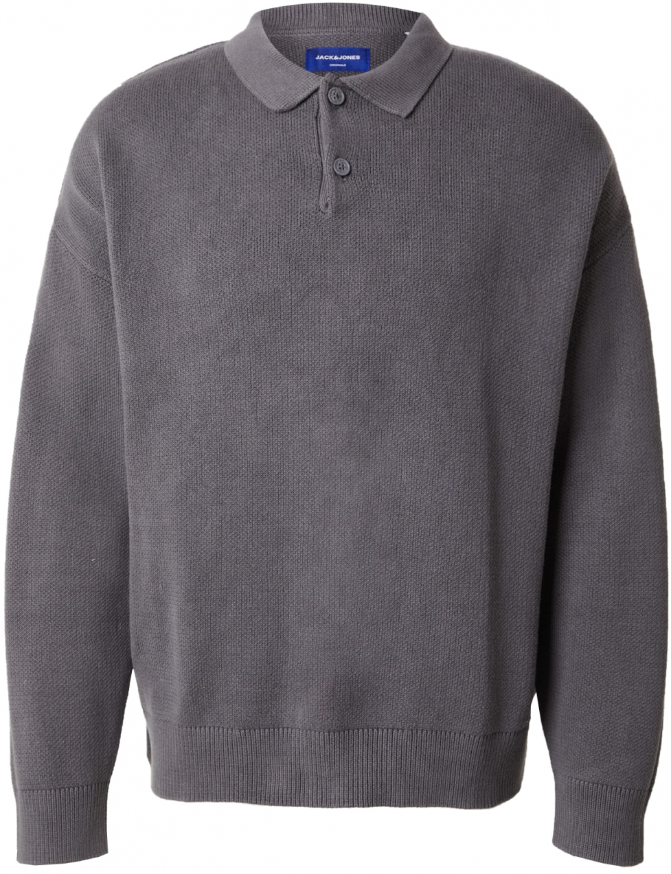 JACK & JONES Sveter 'KOBE'  tmavosivá