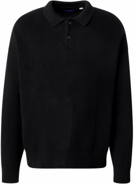 JACK & JONES Sveter 'KOBE'  čierna