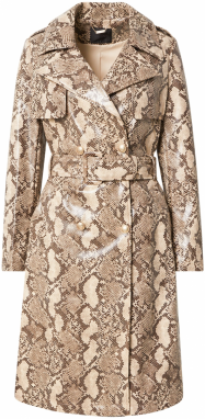GUESS Prechodný kabát 'BRIANA LONG TRENCH'  béžová
