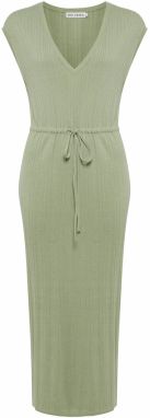 The Fated Šaty 'CENTURY KNIT DRESS'  zelená