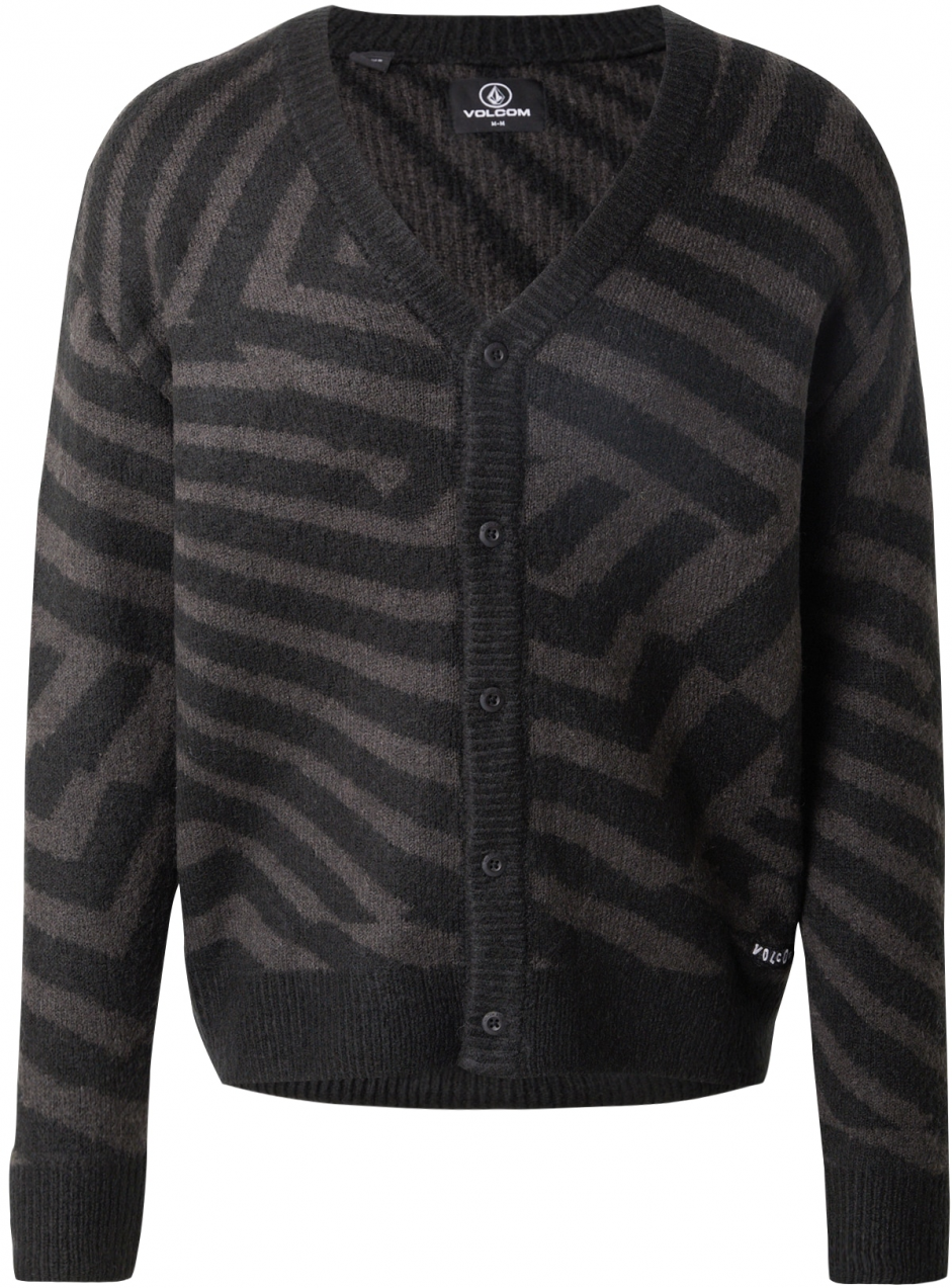 Volcom Kardigán 'DRIFTOP'  sivá / čierna