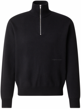 JACK & JONES Sveter 'JORVESTERBRO'  čierna